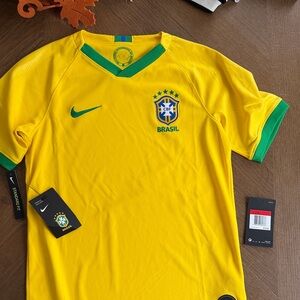 Soccer Jersey Nike Youth L Brasil